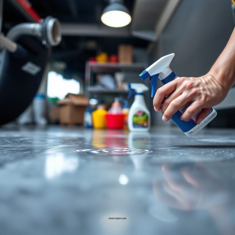 How to Clean Brake Fluid from Concrete: Effective Methods