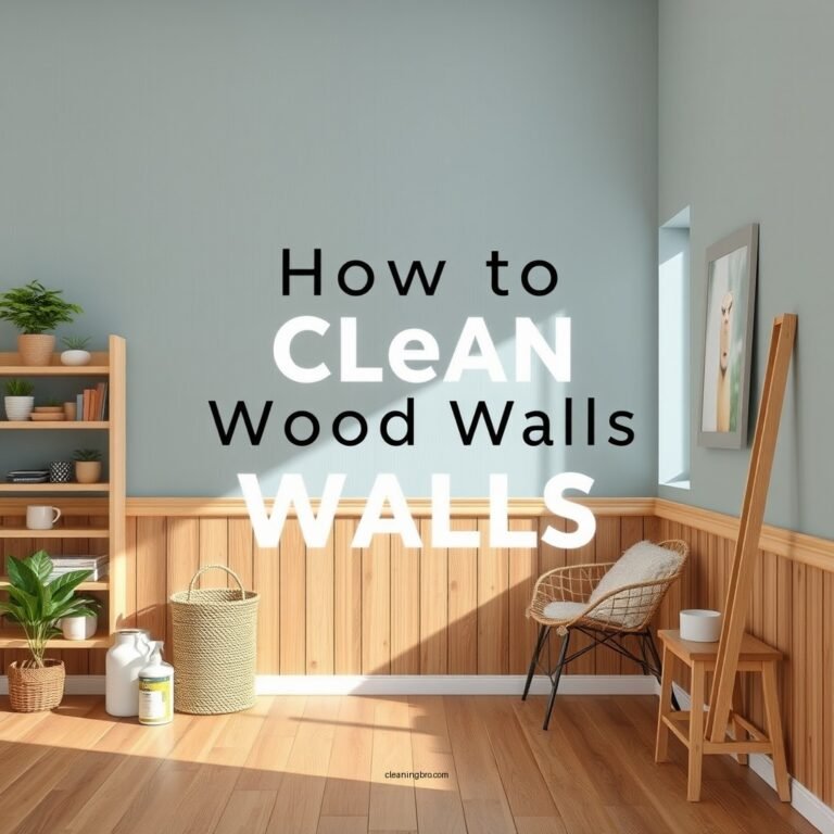 How to Clean Wood Walls: A Step-by-Step Guide