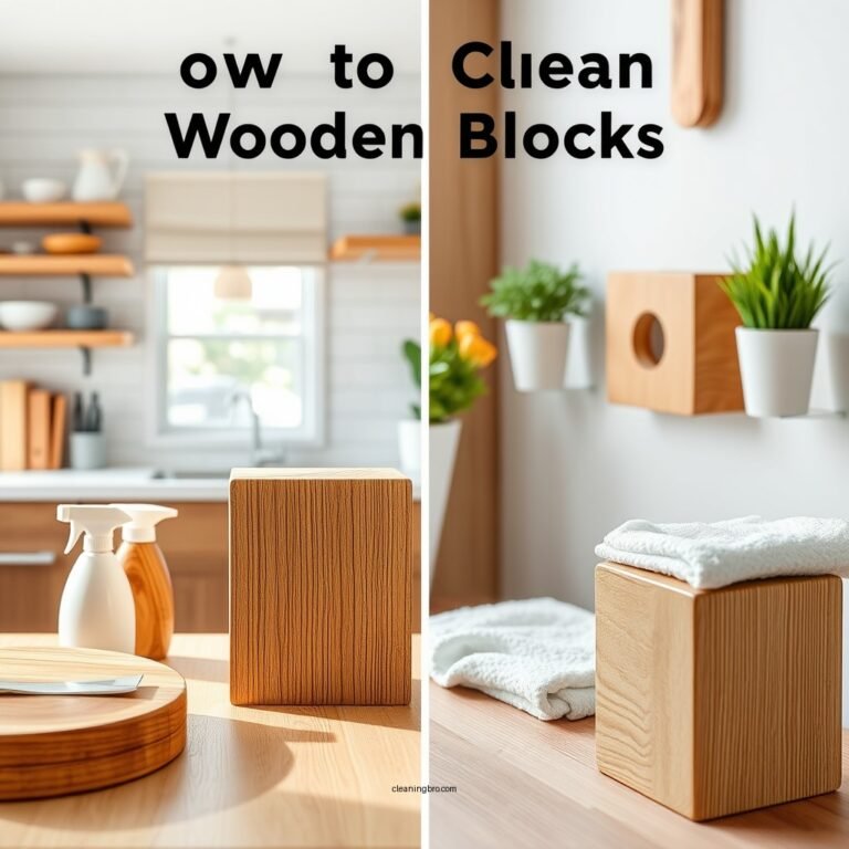 How to Clean Wooden Blocks: Step-by-Step Guide