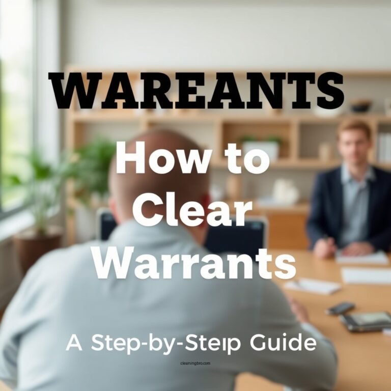 How to Clear Warrants: A Step-by-Step Guide