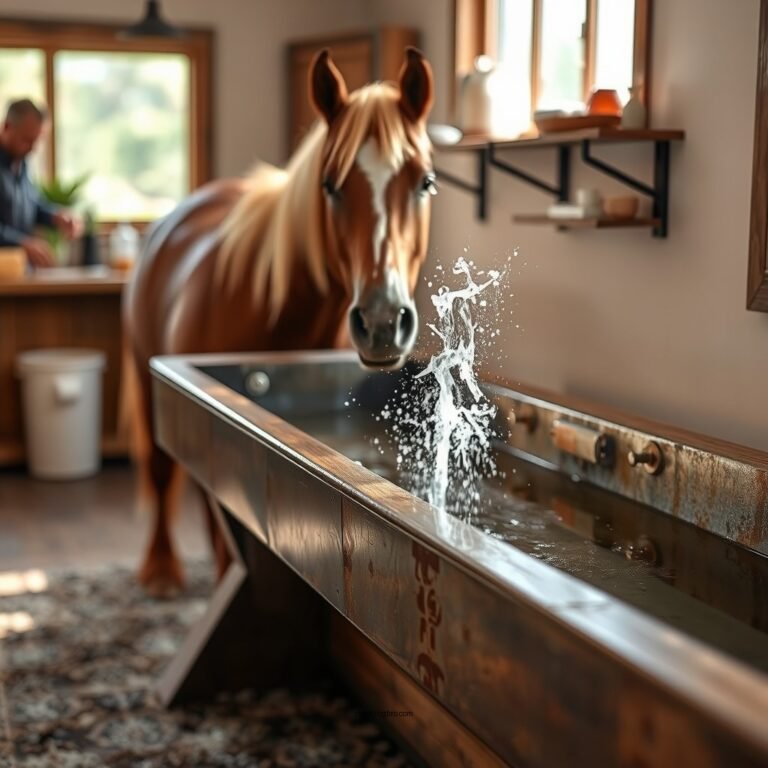 How to Keep Your Horse Water Trough Clean