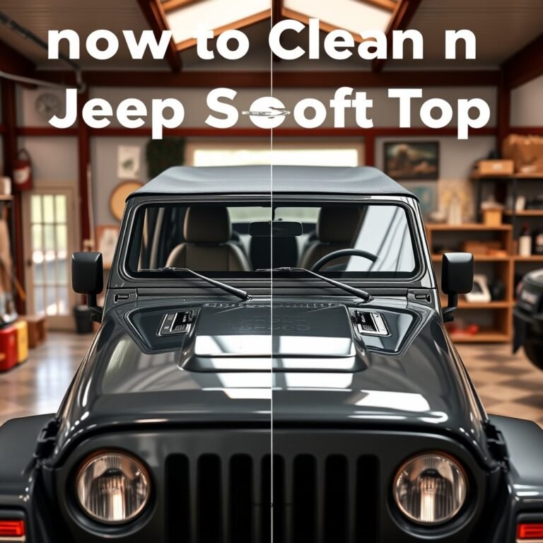 How to Clean a Jeep Soft Top: A Step-by-Step Guide