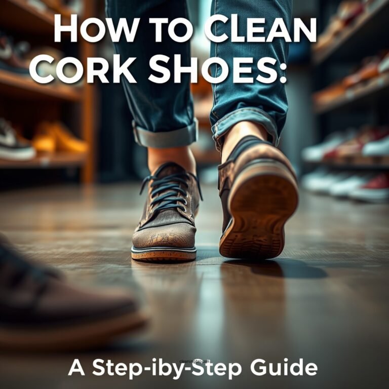 How to Clean Cork Shoes: A Step-by-Step Guide