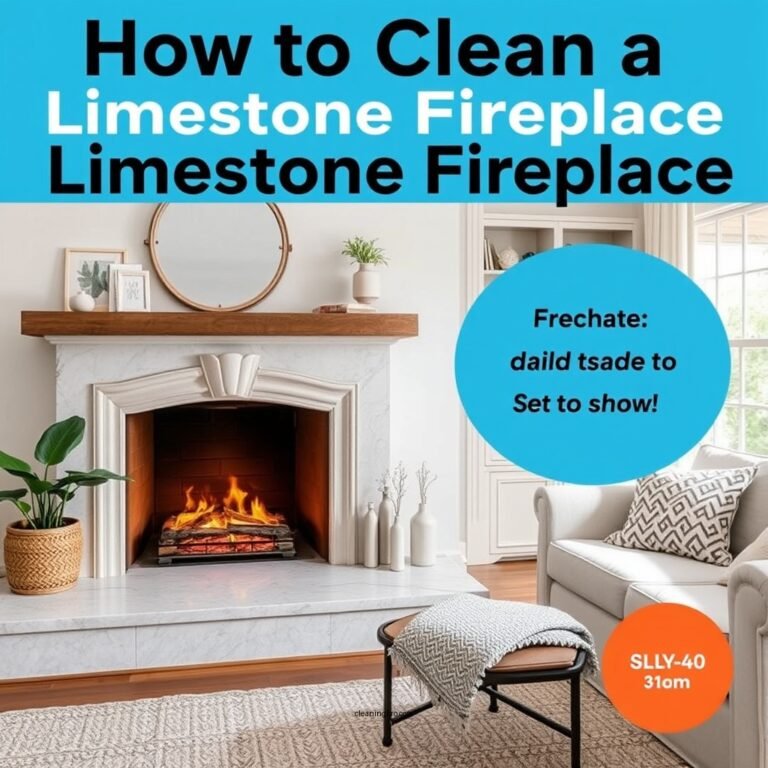 How to Clean a Limestone Fireplace: Step-by-Step Guide