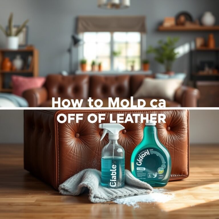 How to Clean Mold Off of Leather: Effective Methods
