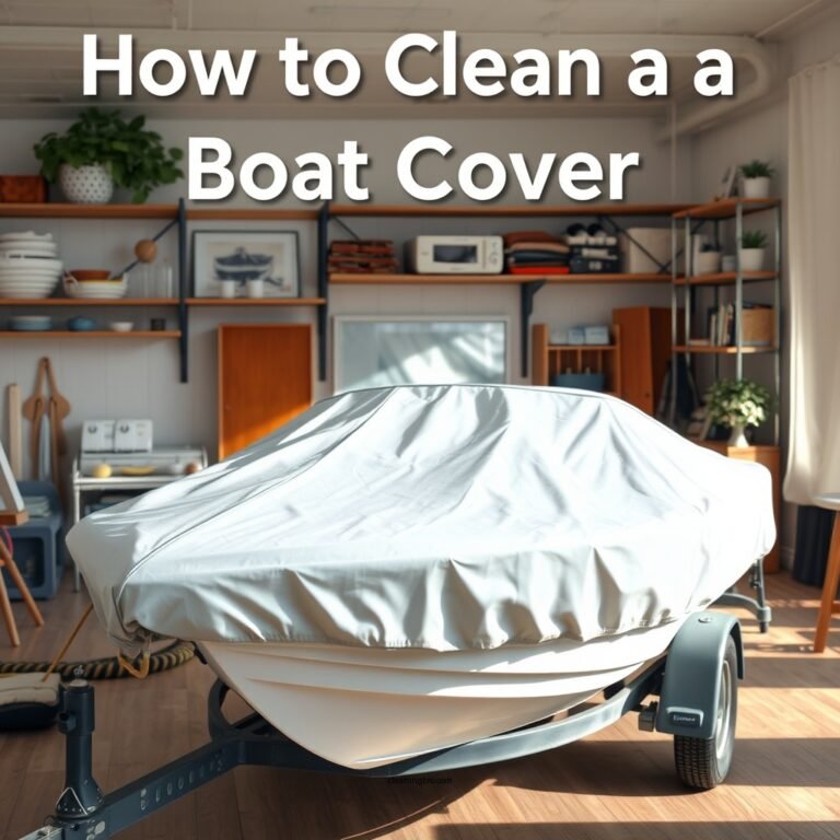 How to Clean a Boat Cover: Step-by-Step Guide