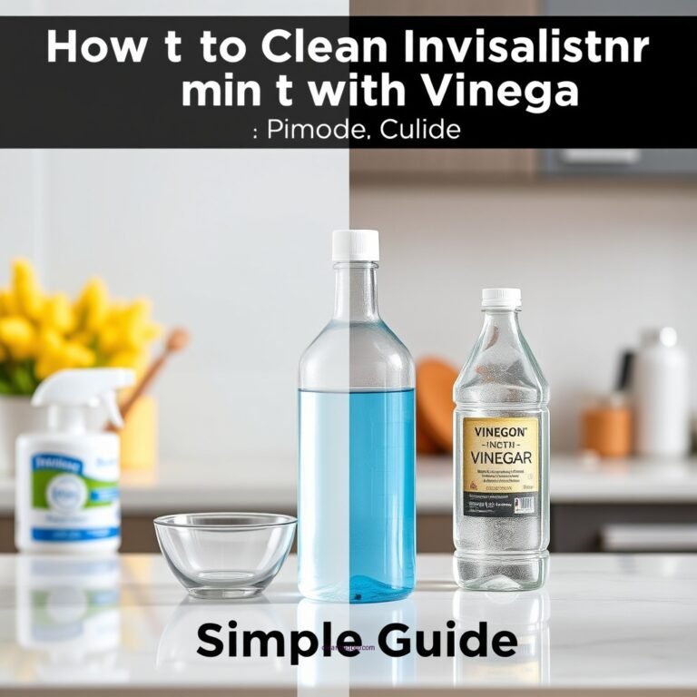 How to Clean Invisalign with Vinegar: A Simple Guide