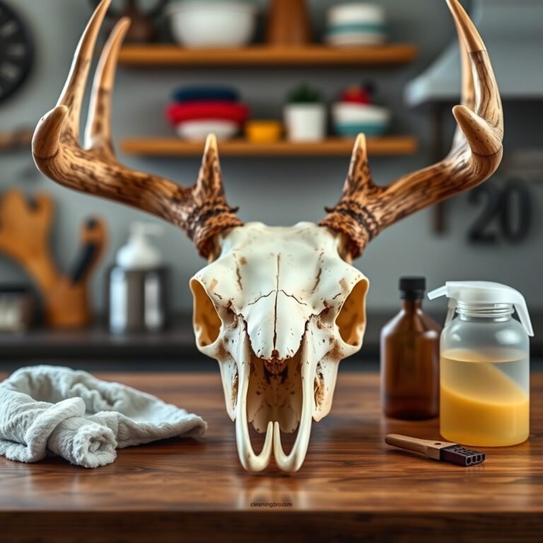 How to Clean a Deer Skull Cap: Step-by-Step Guide