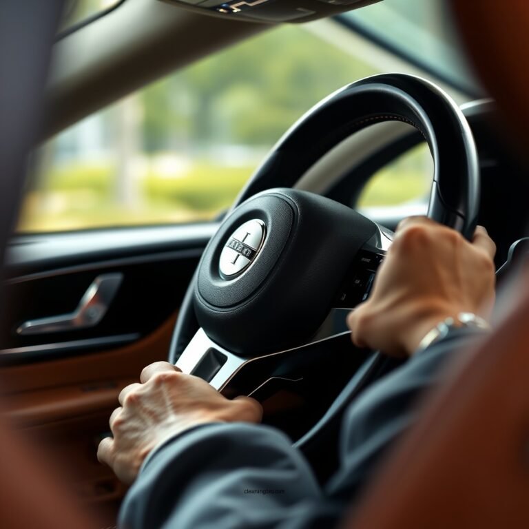 How to Clean a Leather Steering Wheel: Step-by-Step Guide