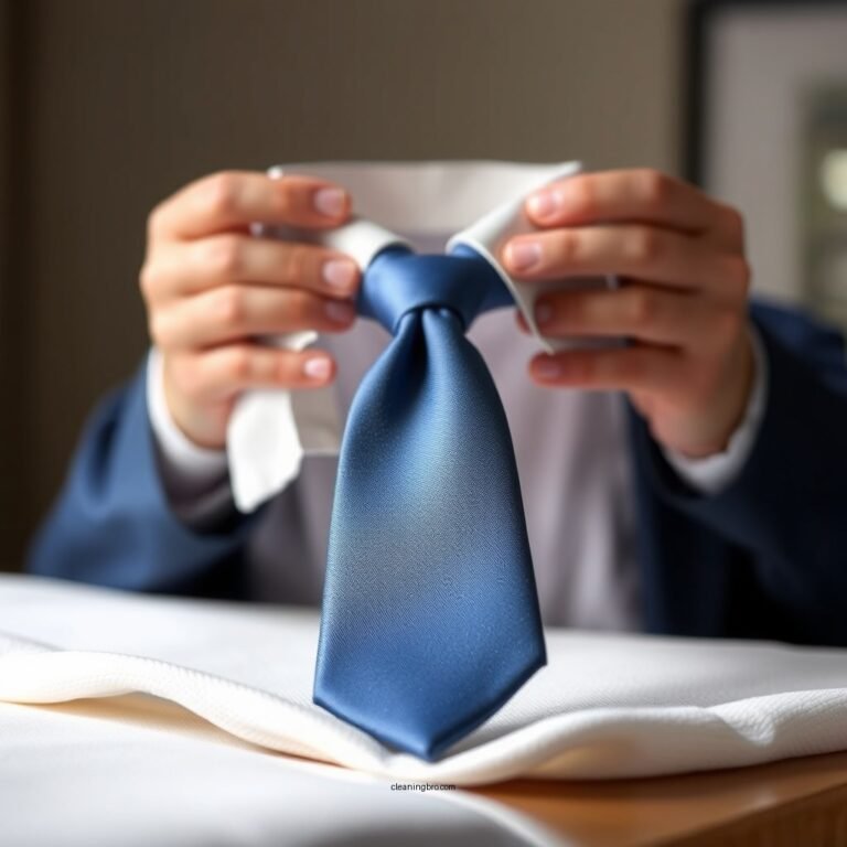 How to Clean a Silk Tie Without Dry Cleaning