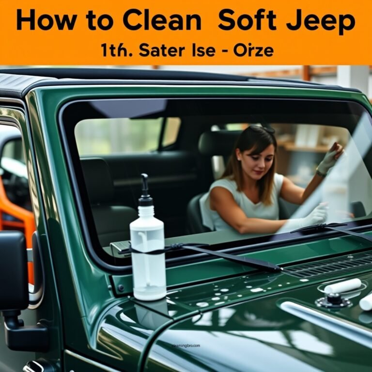 How to Clean a Soft Top Jeep: A Step-by-Step Guide