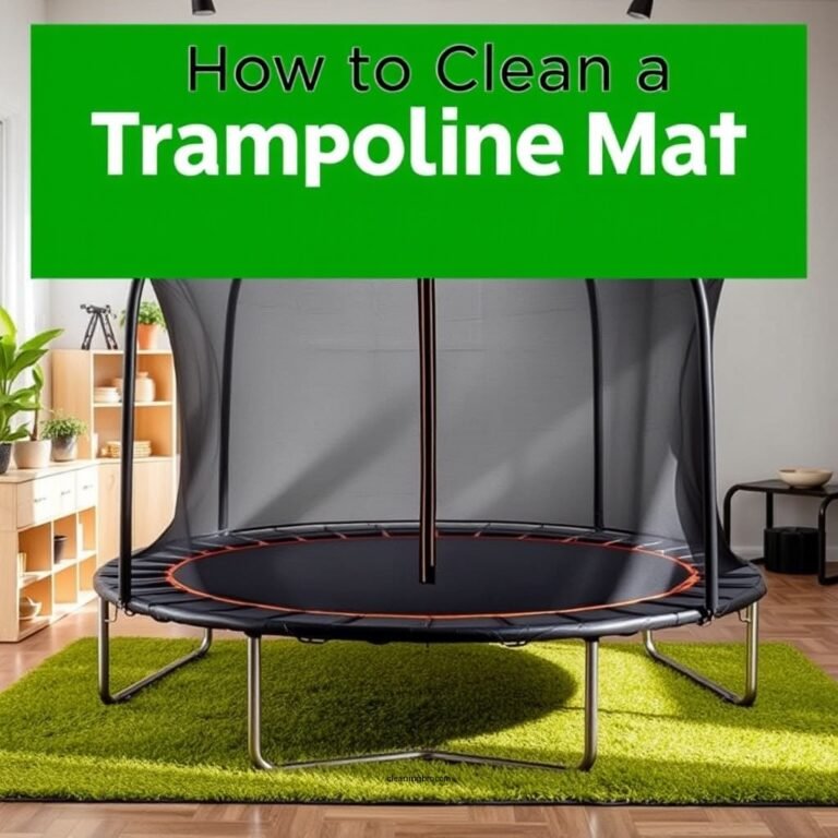 How to Clean a Trampoline Mat: Step-by-Step Guide