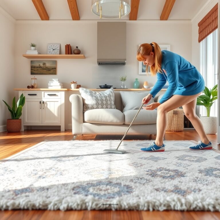 How to Clean an Area Rug on Hardwood Floors: Step-by-Step Guide