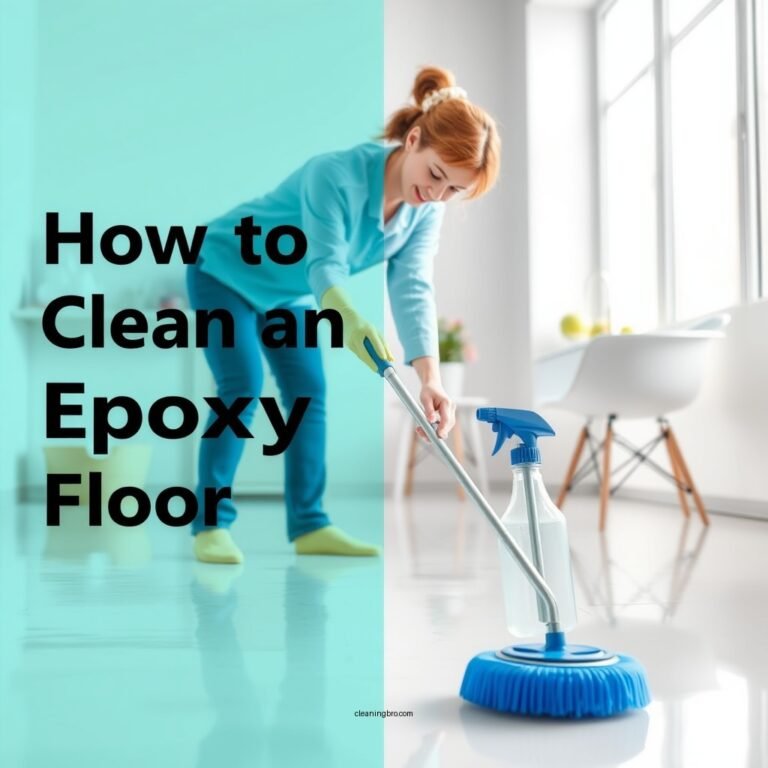 How to Clean an Epoxy Floor: Step-by-Step Guide