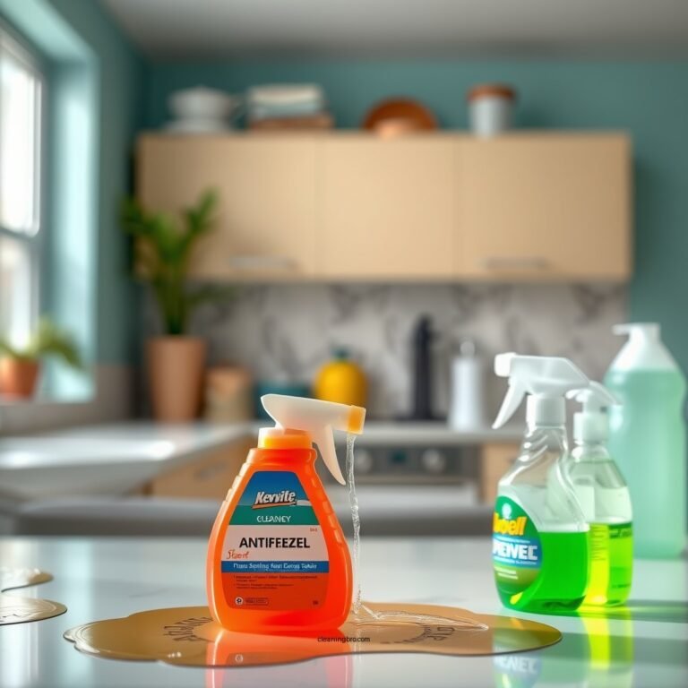 How to Clean an Antifreeze Spill: Step-by-Step Guide