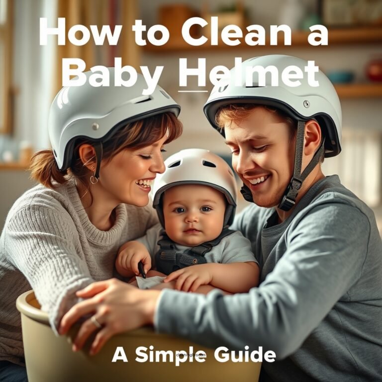 How to Clean a Baby Helmet: A Simple Guide