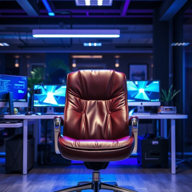 How to Clean Your Leather Office Chair: A Step-by-Step Guide