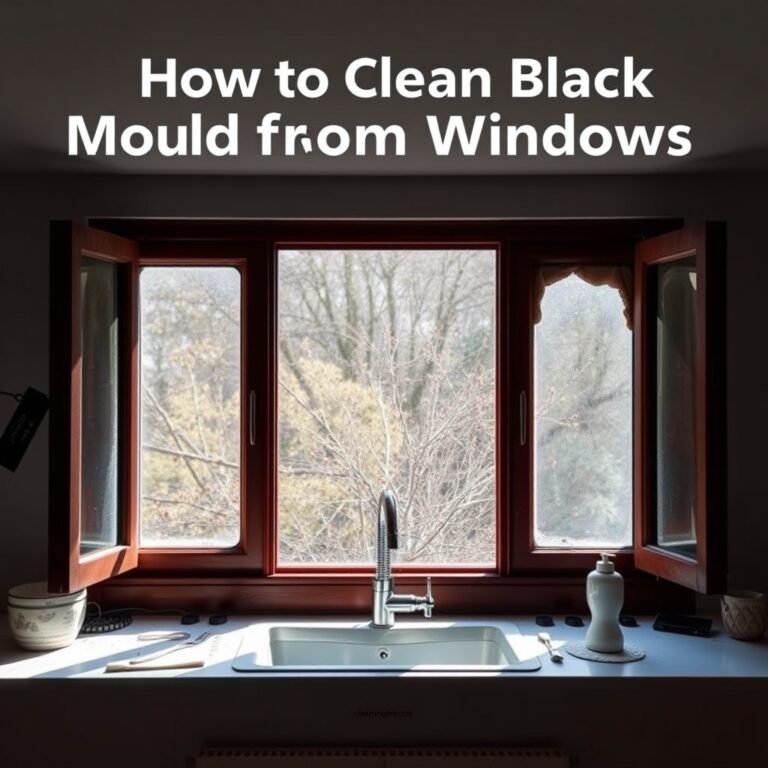 How to Clean Black Mould from Windows: A Step-by-Step Guide