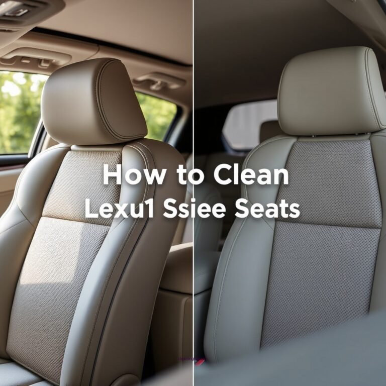 How to Clean Lexus NuLuxe Seats: A Simple Guide