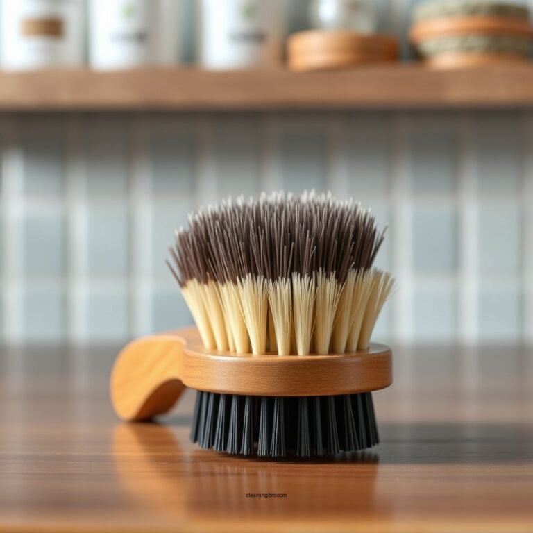 How to Clean a Boar Bristle Brush with Wooden Handle