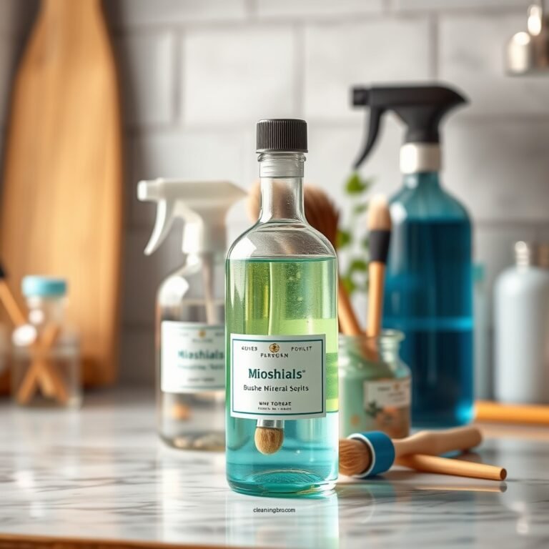 How to Clean Brushes with Mineral Spirits