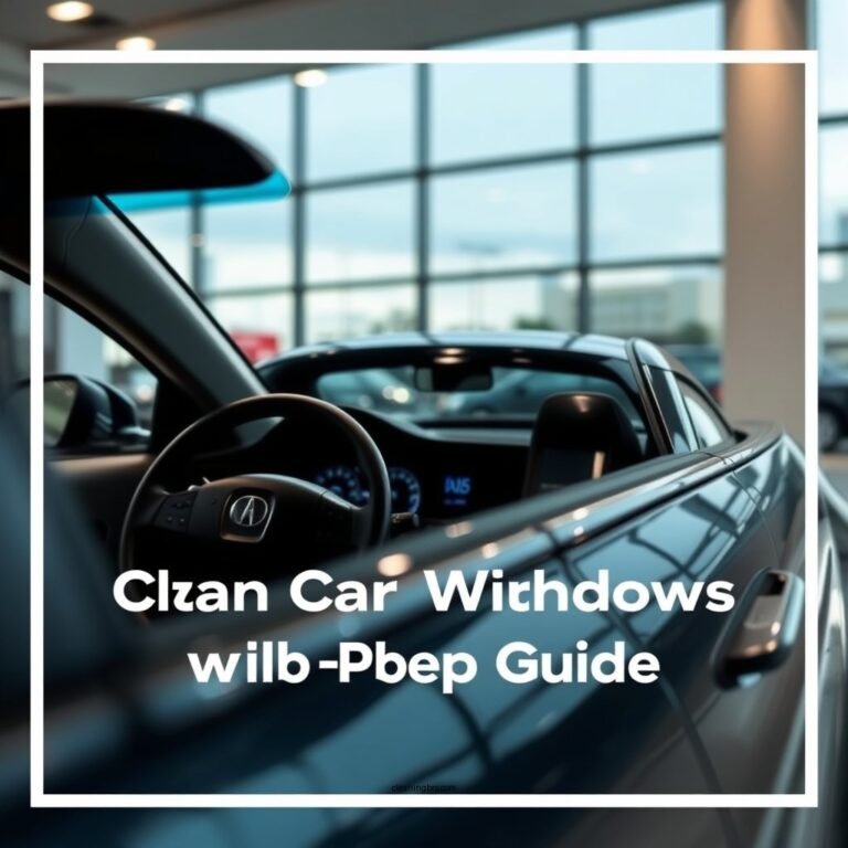How to Clean Car Windows with ONR: A Step-by-Step Guide
