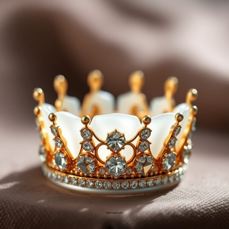How to Clean a Crown That Fell Off a Tooth
