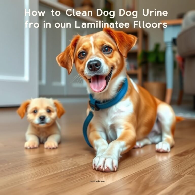 How to Clean Dog Urine from Laminate Floors: Step-by-Step Guide