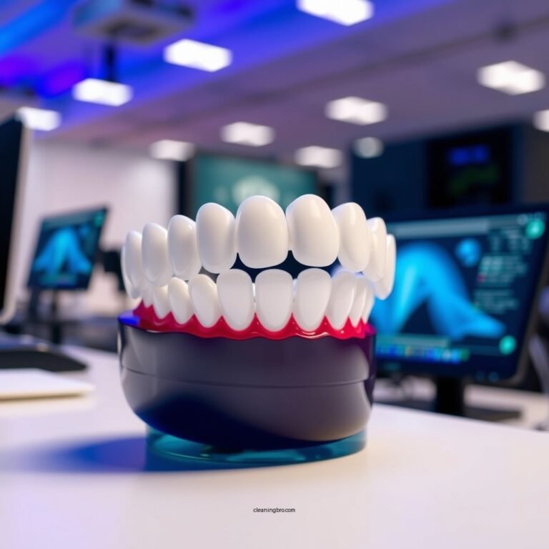 How to Clean an Essix Retainer with a Fake Tooth