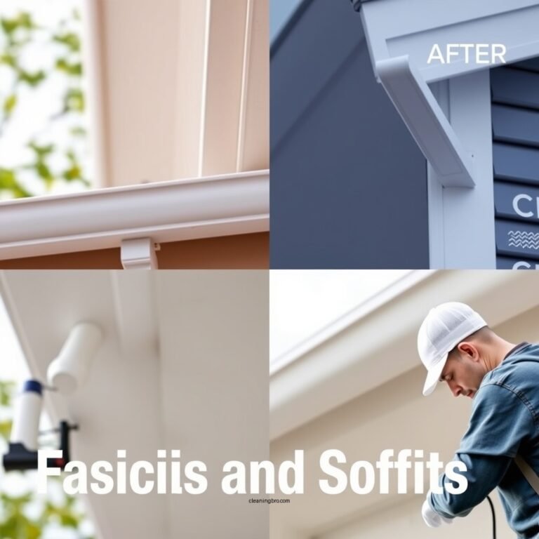 How to Clean Fascias and Soffits: A Step-by-Step Guide