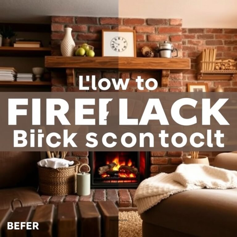 How to Clean Fireplace Brick Soot Effectively