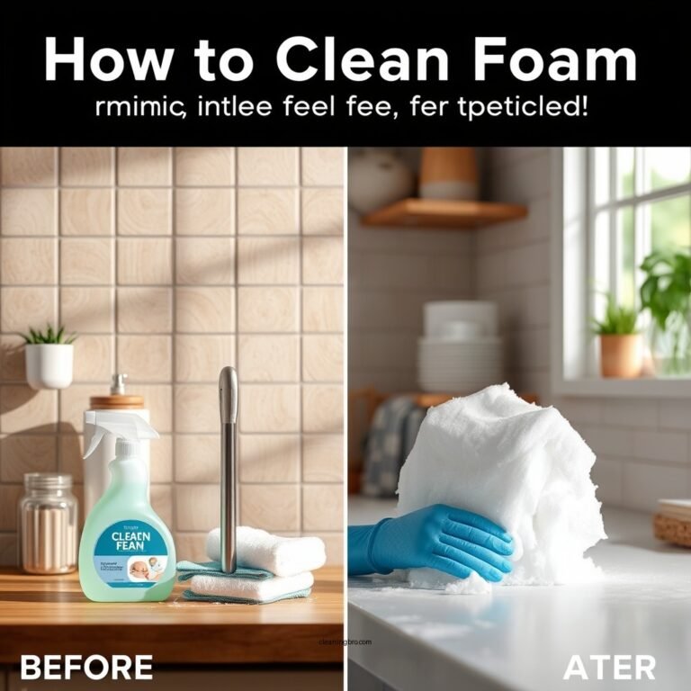How to Clean Foam: Simple Steps for Effective Results