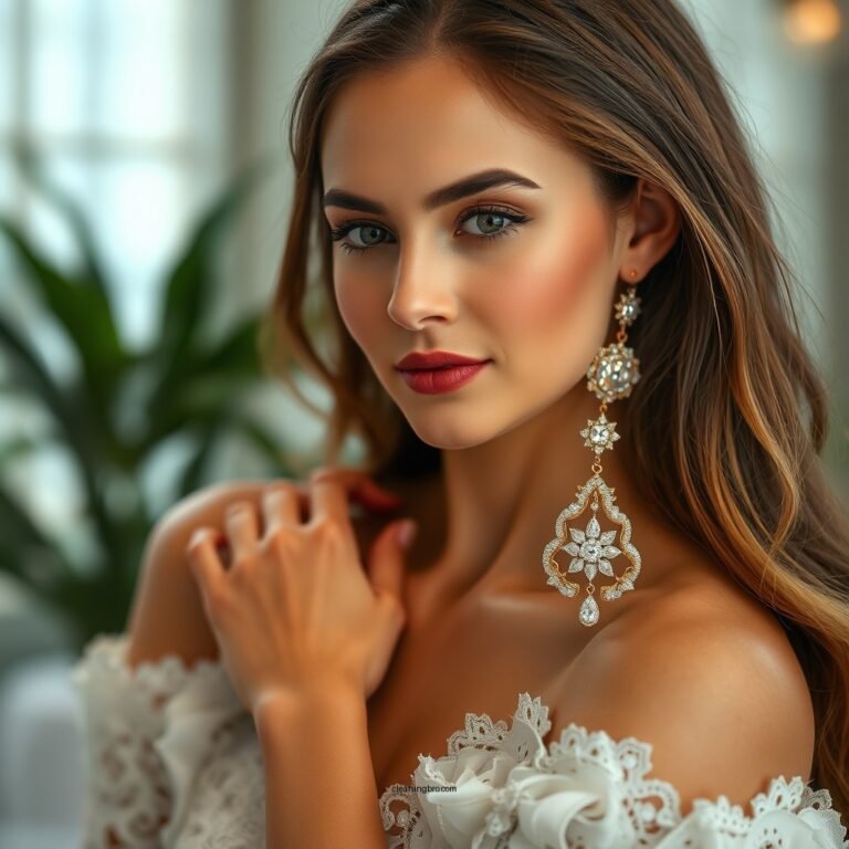 How to Clean Gold and Diamond Earrings: A Simple Guide