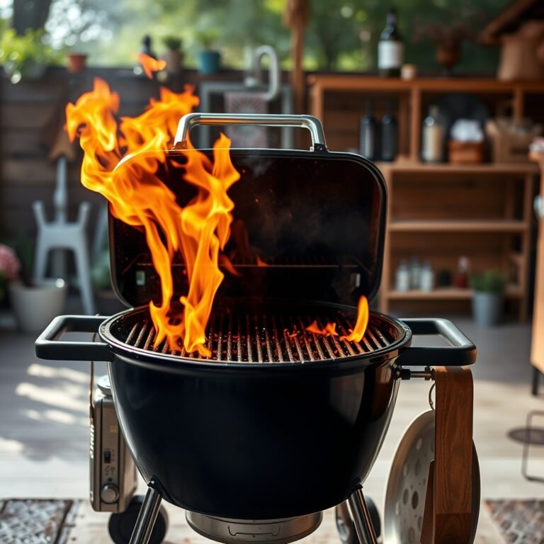How to Clean Your Grill After a Grease Fire