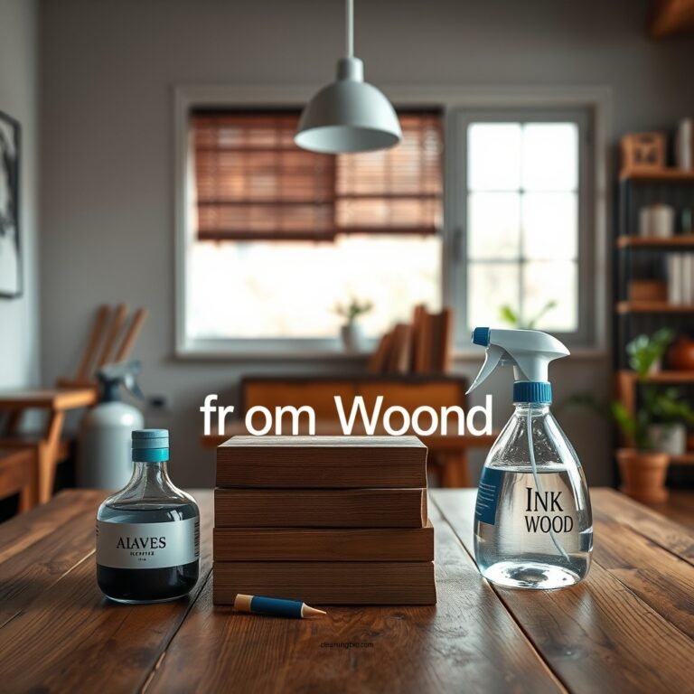 How to Clean Ink from Wood: Effective Methods