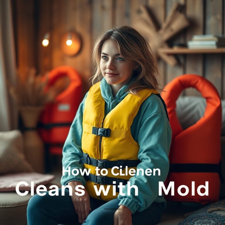 How to Clean Life Jackets with Mold Effectively