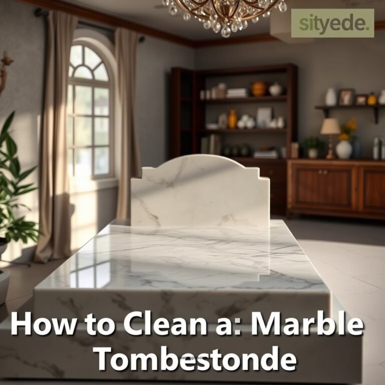 How to Clean a Marble Tombstone: A Step-by-Step Guide