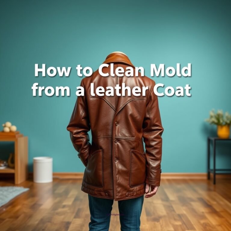 How to Clean Mold from a Leather Coat: Step-by-Step Guide