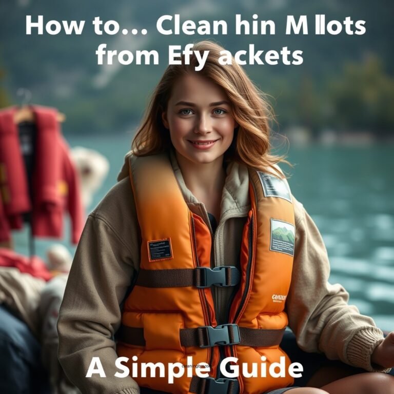 How to Clean Mold from Life Jackets: A Simple Guide
