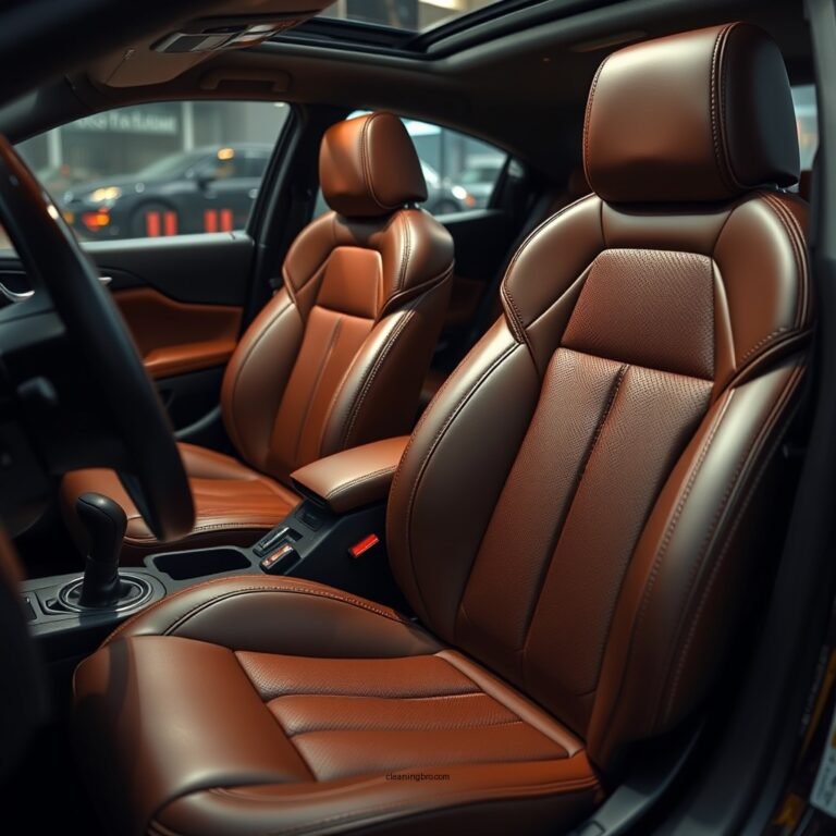 How to Clean Mold Off Leather Car Seats: A Step-by-Step Guide