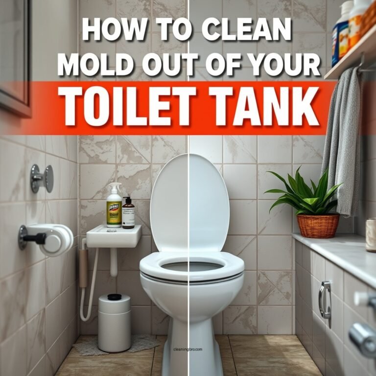 How to Clean Mold Out of Your Toilet Tank