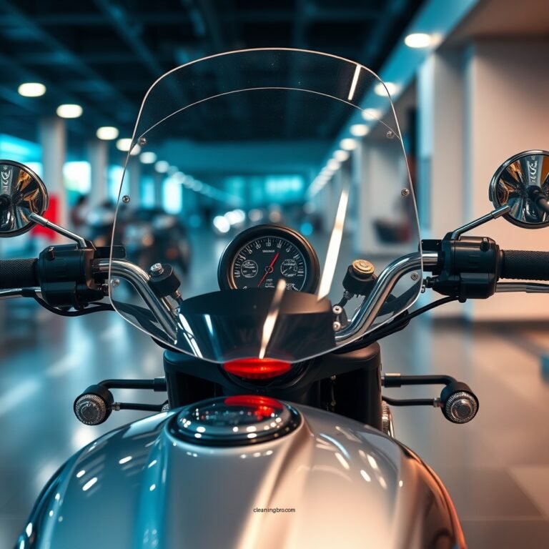 How to Clean a Motorcycle Windshield: Step-by-Step Guide