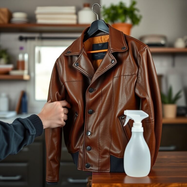 How to Clean Mold Off a Leather Jacket: Effective Methods