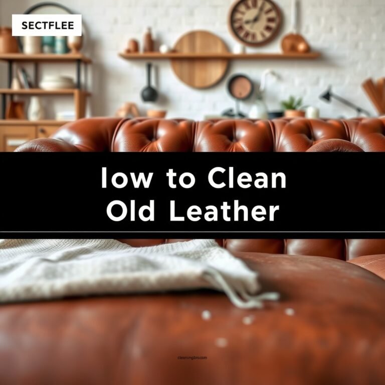 How to Clean Old Leather: Effective Methods and Tips
