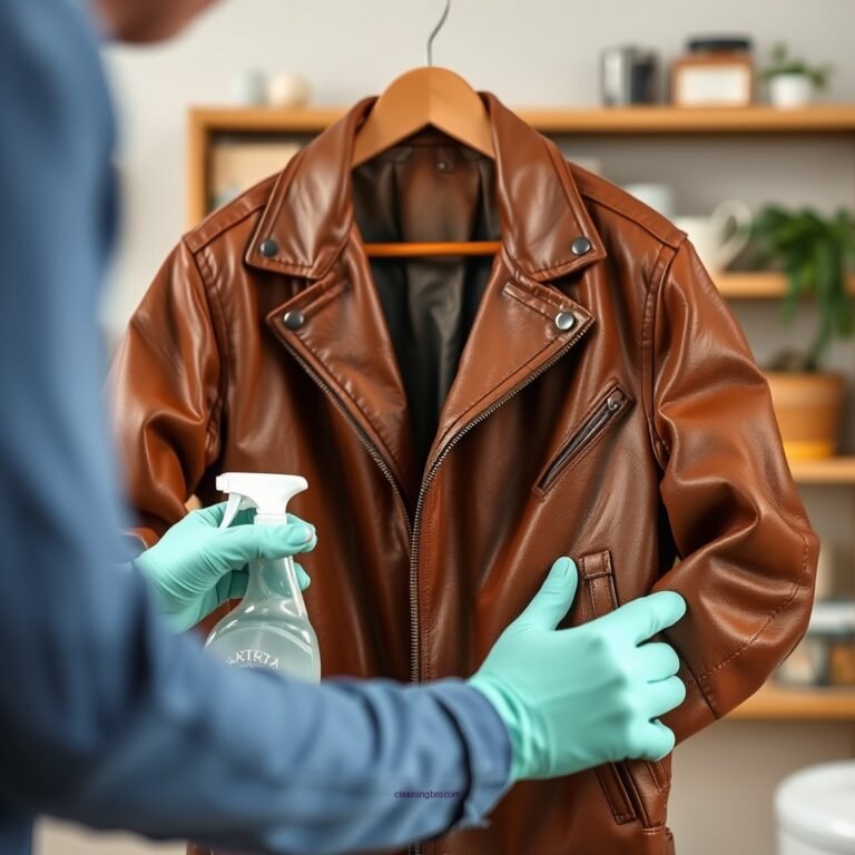 How to Clean Mold on a Leather Jacket: Effective Methods
