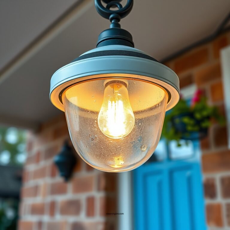 How to Clean Oxidized Outdoor Light Fixtures