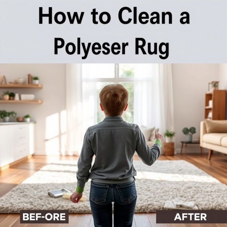 How to Clean a Polyester Rug: Effective Methods