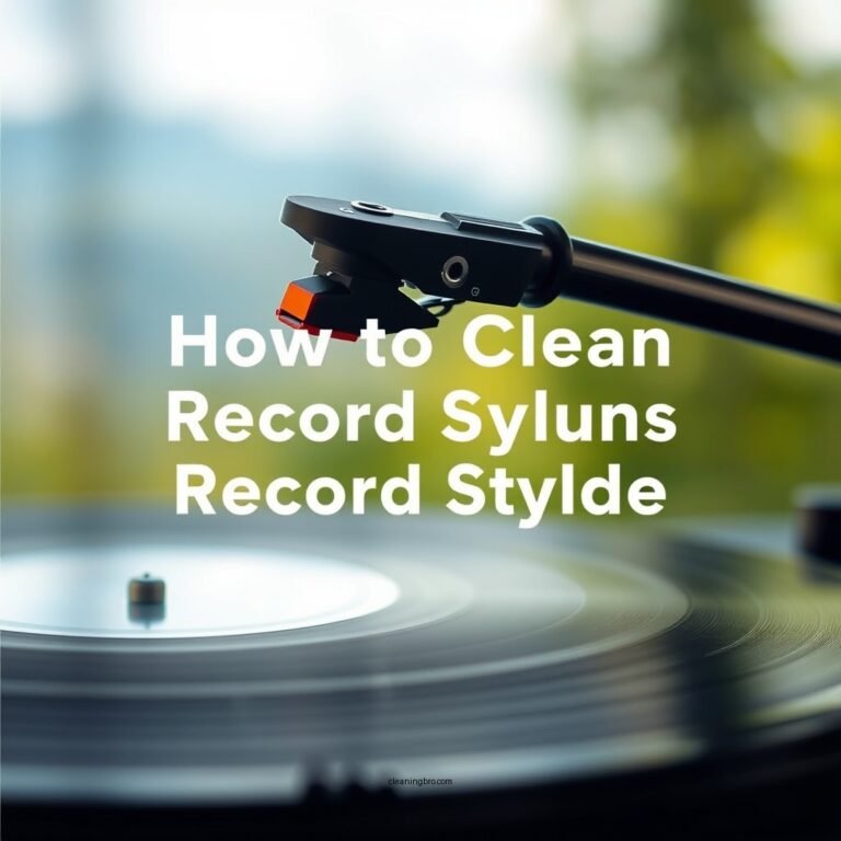 How to Clean Your Record Stylus: A Step-by-Step Guide