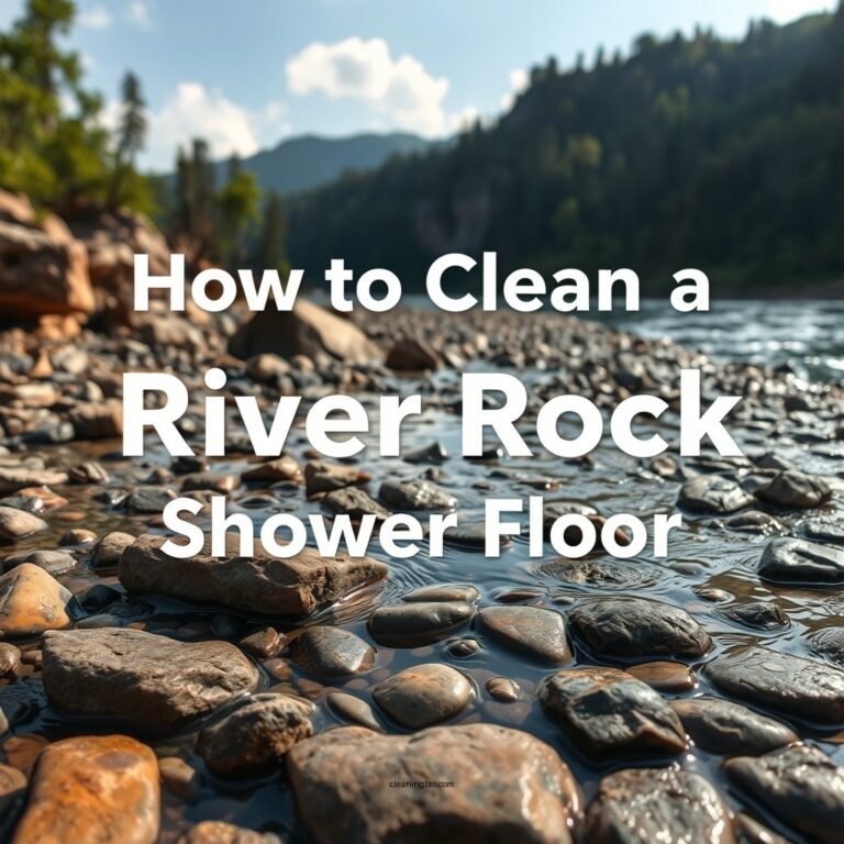 How to Clean a River Rock Shower Floor: Simple Steps