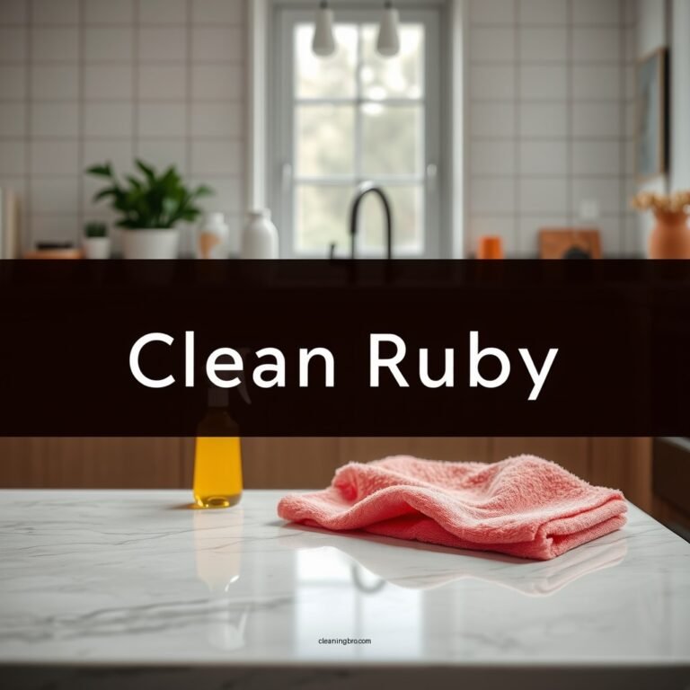 How to Clean Ruby: Effective Methods and Tips
